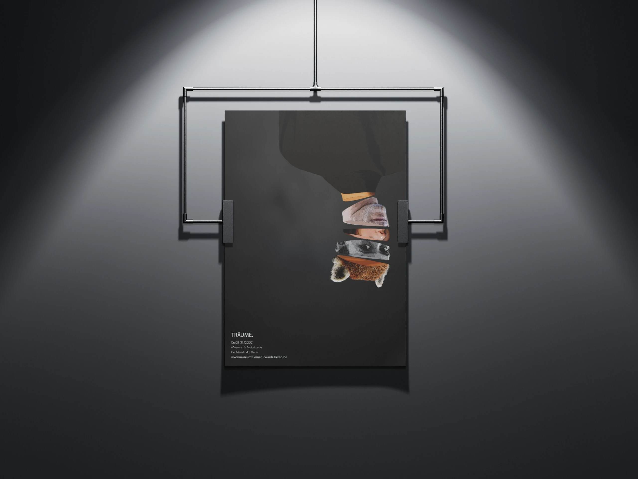 Freies Projekt, Plakat für eine Ausstellung